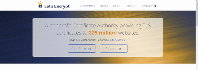 Let's Encrypt website